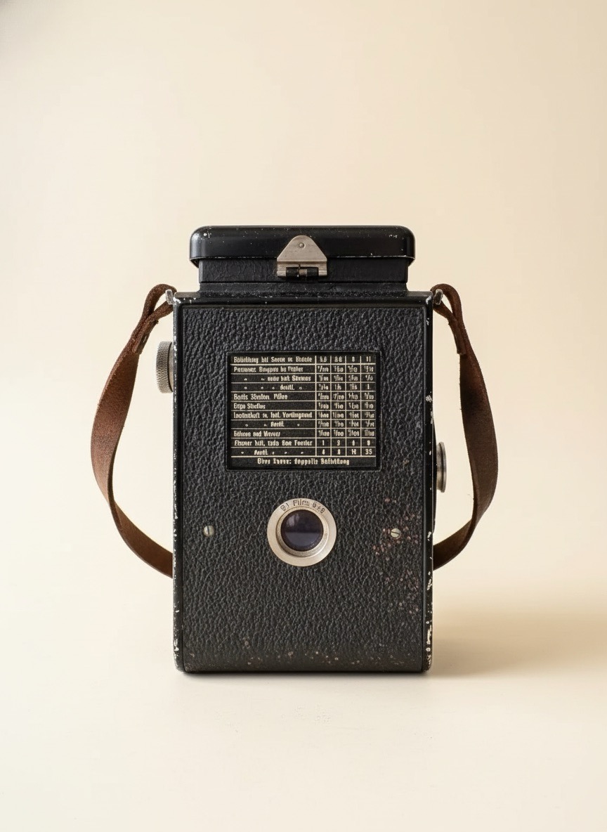 Rolleiflex 6x6 de dos objetivos con obturador Compur - 3